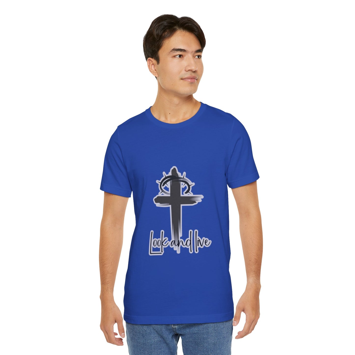 Look and Live - Unisex Christian Tee
