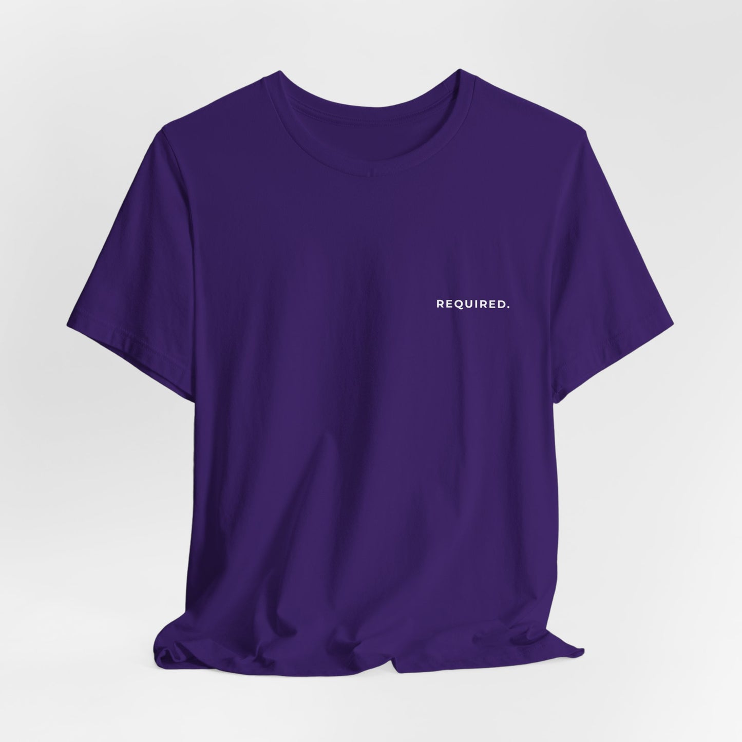 Required. — Micah 6:8 Minimalist Christian Tee