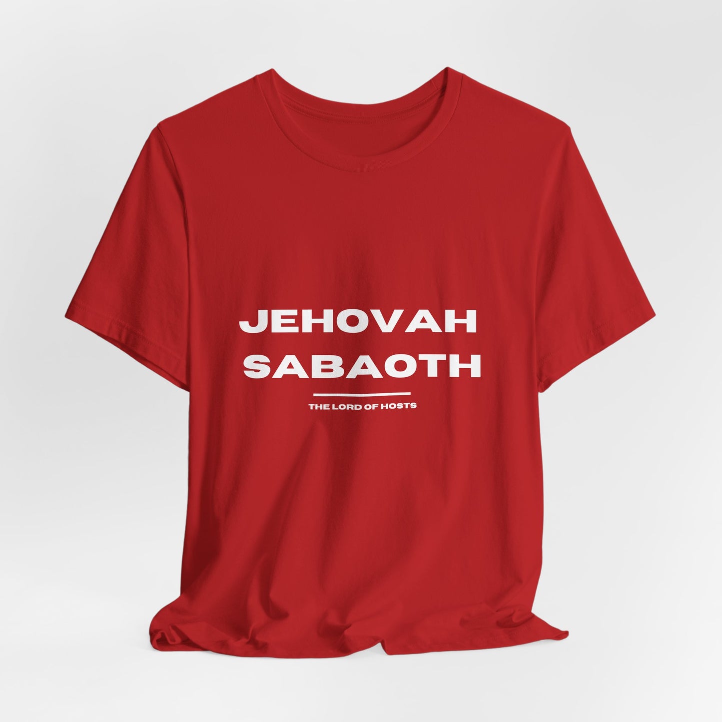 Names of God; Jehovah Sabaoth Unisex Tee