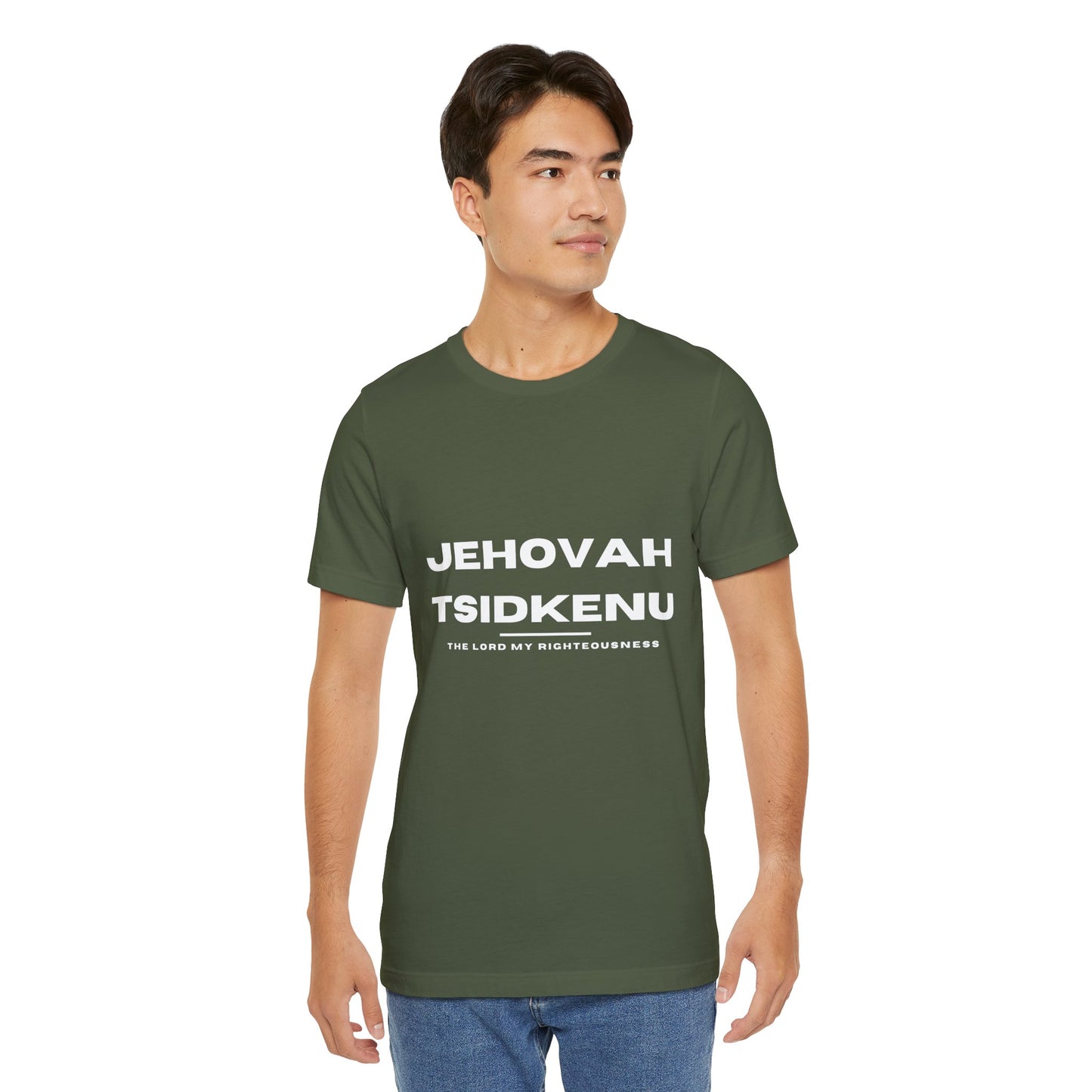 Names of God; Jehovah Tsidkenu Unisex Tee