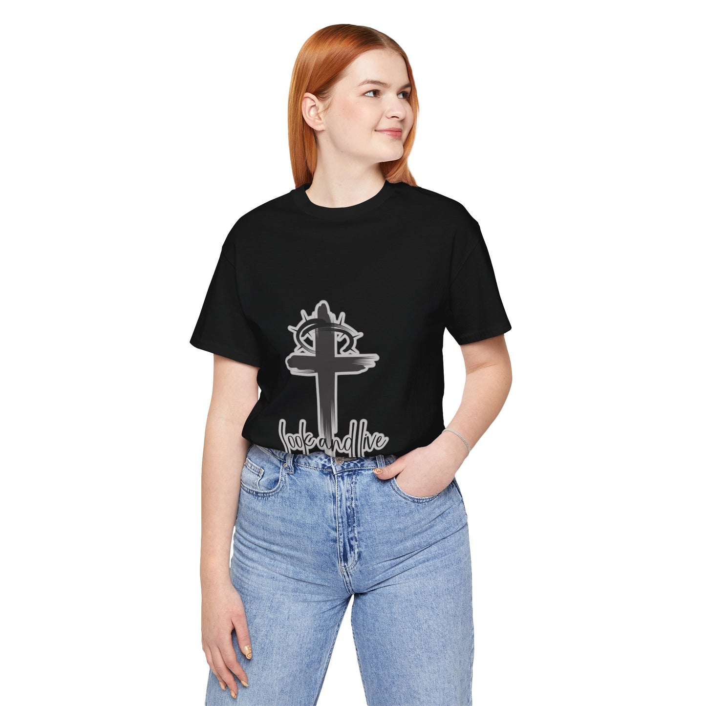 Look and Live - Unisex Christian Tee