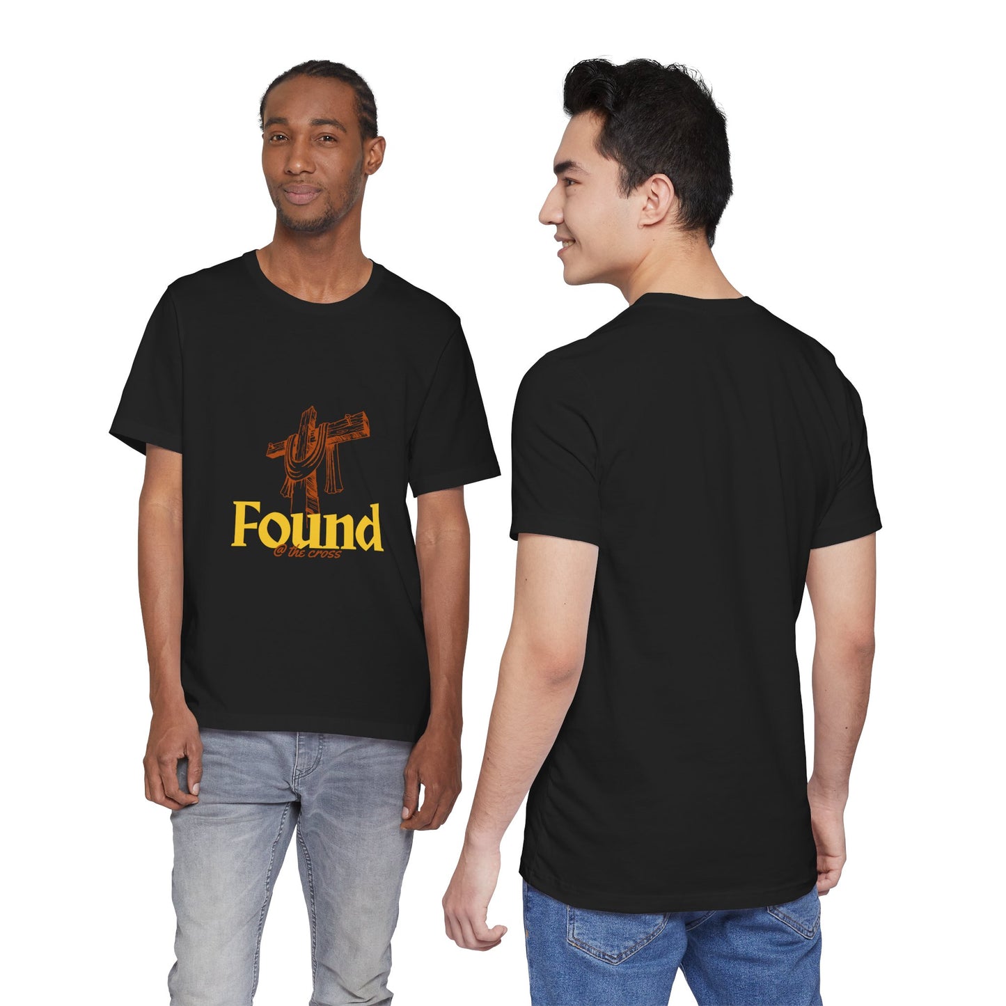 Found at the cross Christian t-shirt, lost and found in Christ message shirt