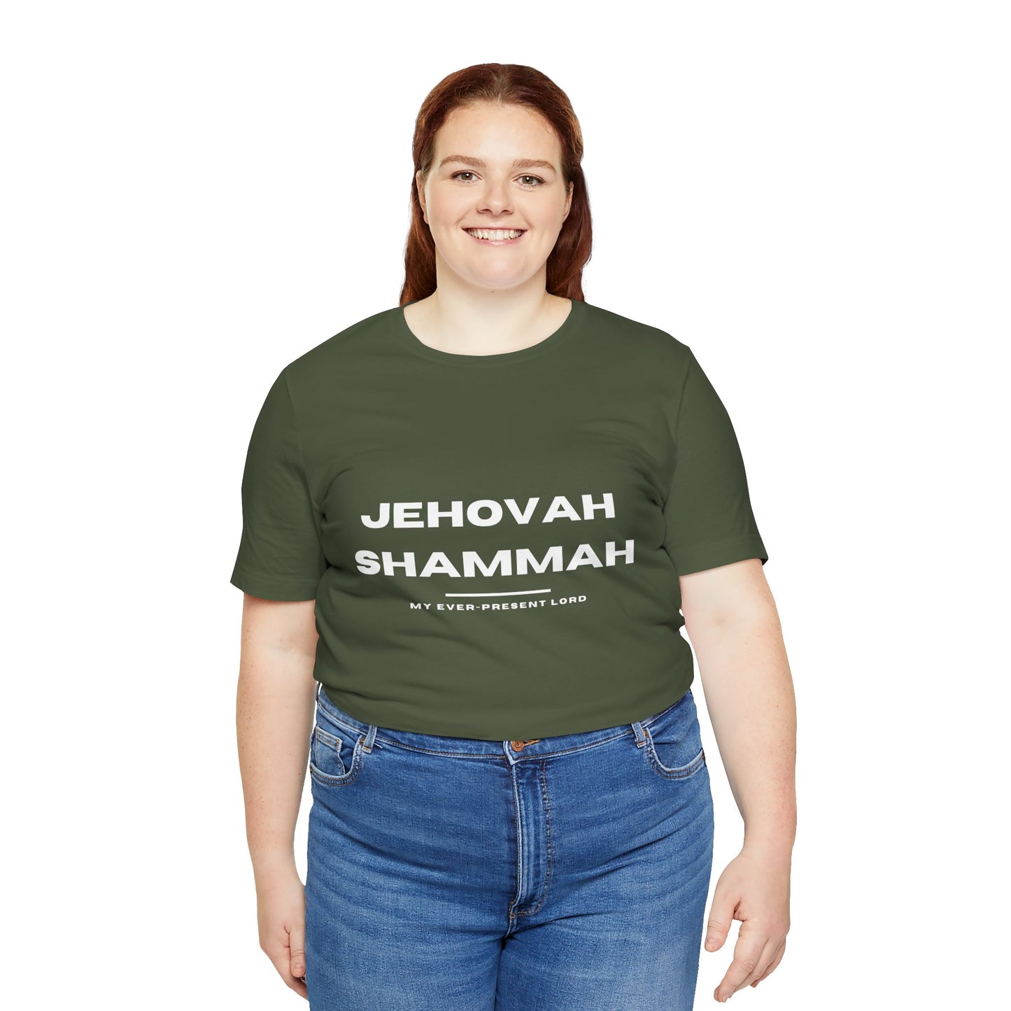 Names of God; Jehovah Shammah Unisex Tee
