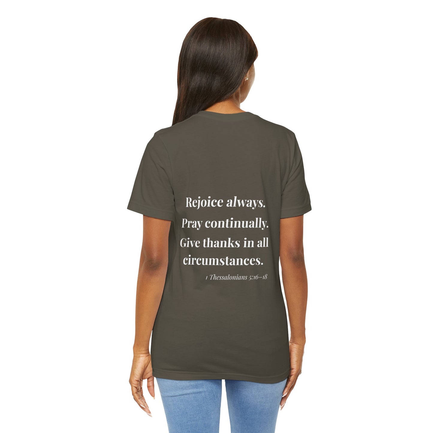 “Required.” 1 Thessalonians 5:16–18 Christian T-Shirt
