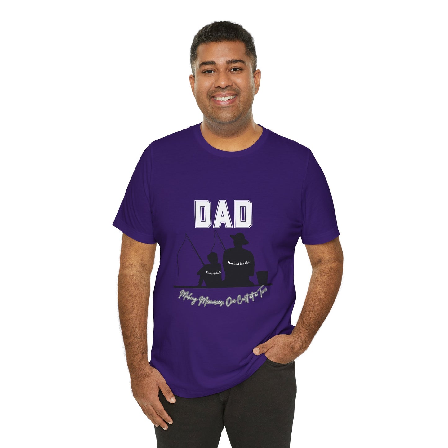 Father and Son Fishing Tee