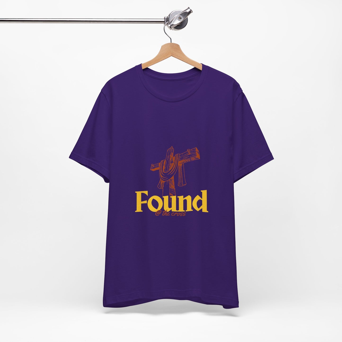 Found at the cross Christian t-shirt, lost and found in Christ message shirt