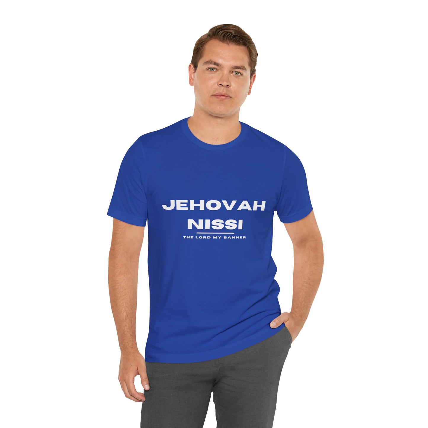 Names of God; Jehovah Nissi Unisex Tee