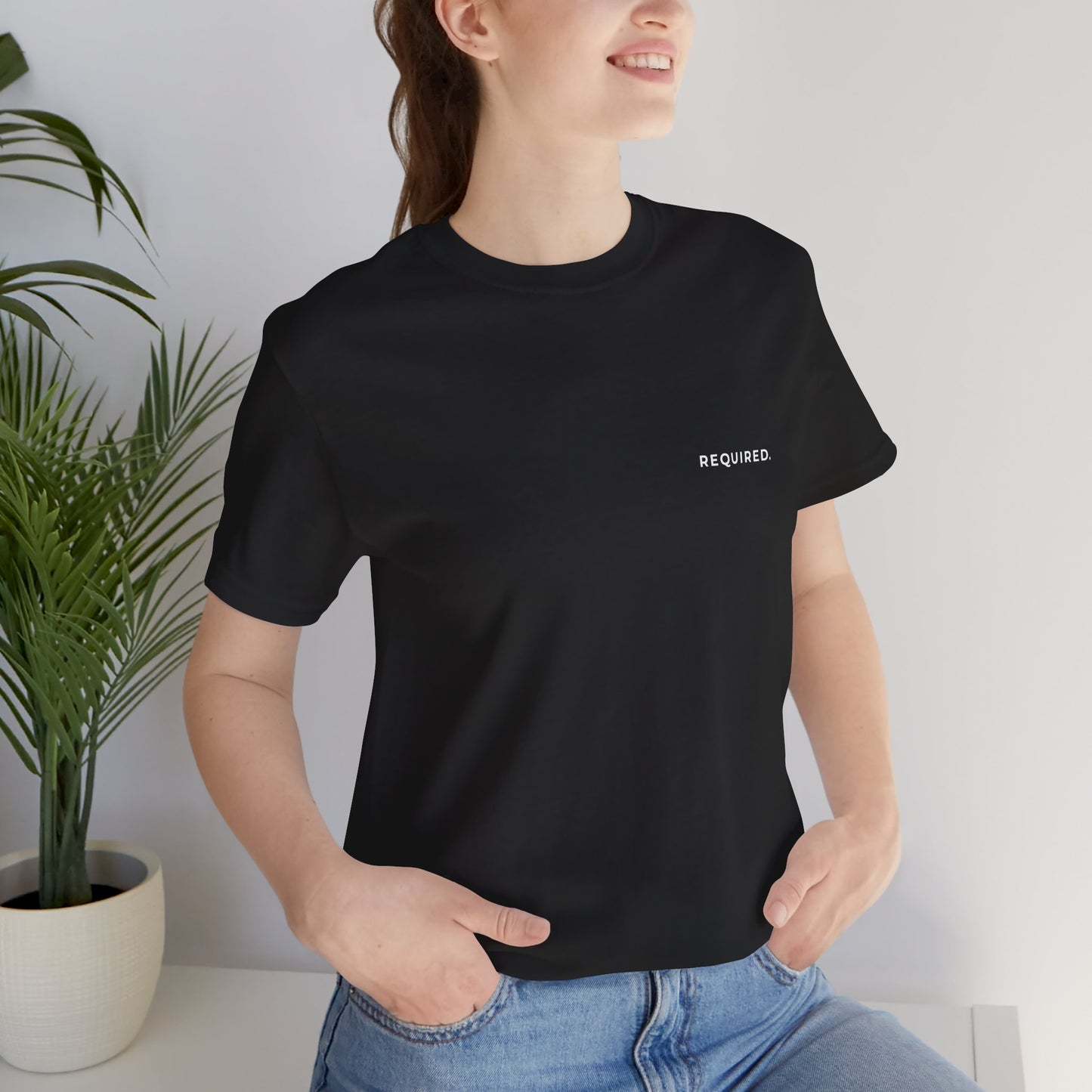 Required. — Micah 6:8 Minimalist Christian Tee