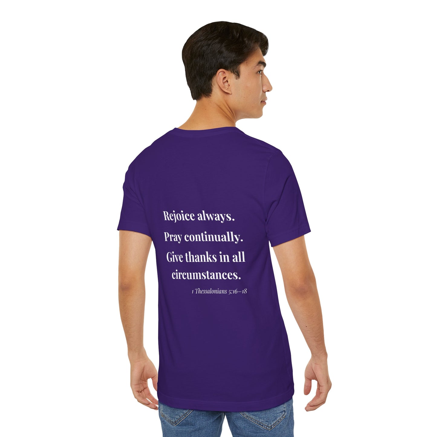 “Required.” 1 Thessalonians 5:16–18 Christian T-Shirt