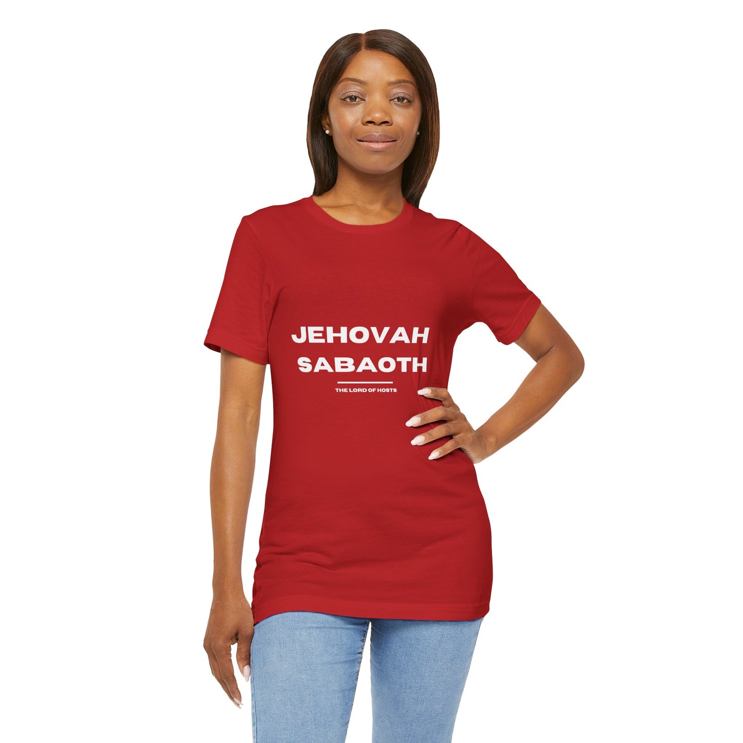Names of God; Jehovah Sabaoth Unisex Tee