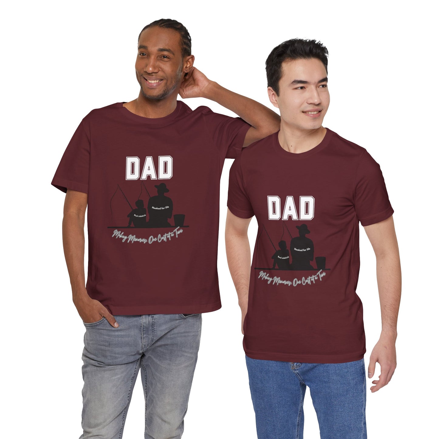 Father and Son Fishing Tee