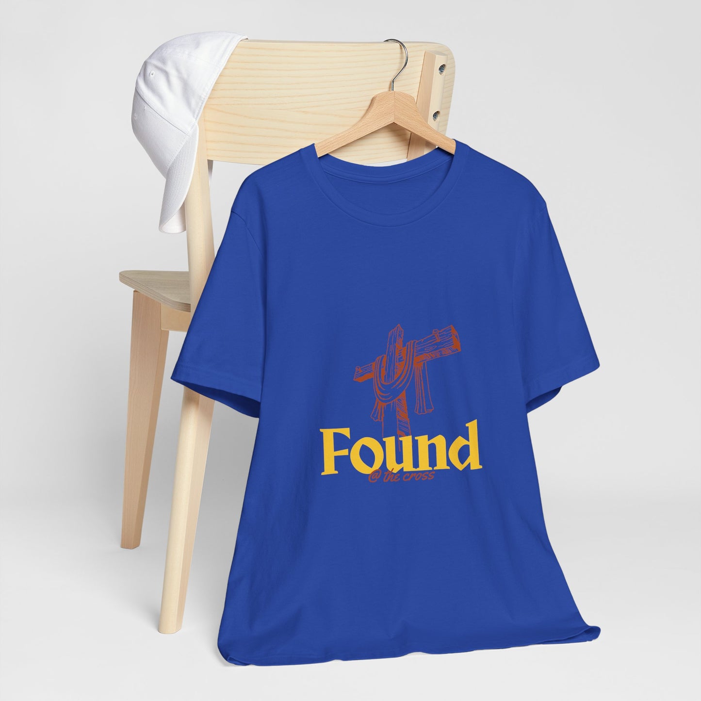Found at the cross Christian t-shirt, lost and found in Christ message shirt