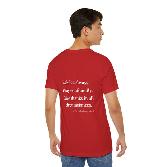 “Required.” 1 Thessalonians 5:16–18 Christian T-Shirt