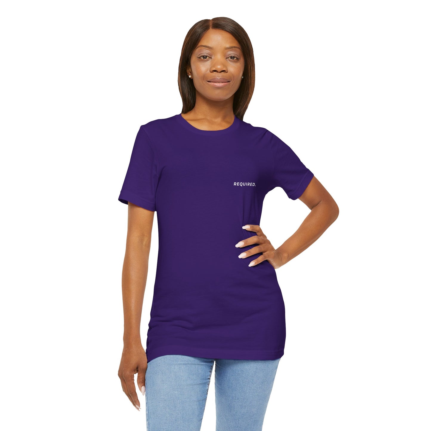 Required. — Micah 6:8 Minimalist Christian Tee