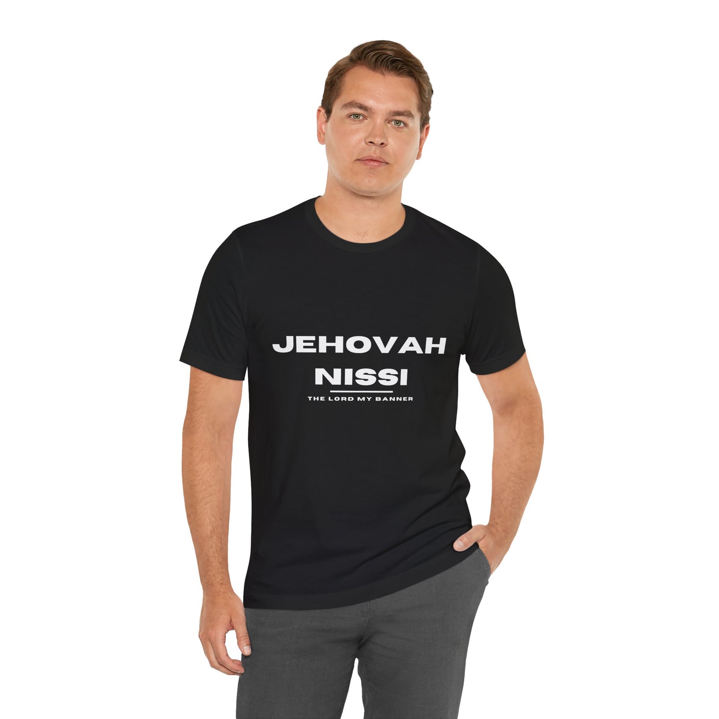 Names of God; Jehovah Nissi Unisex Tee