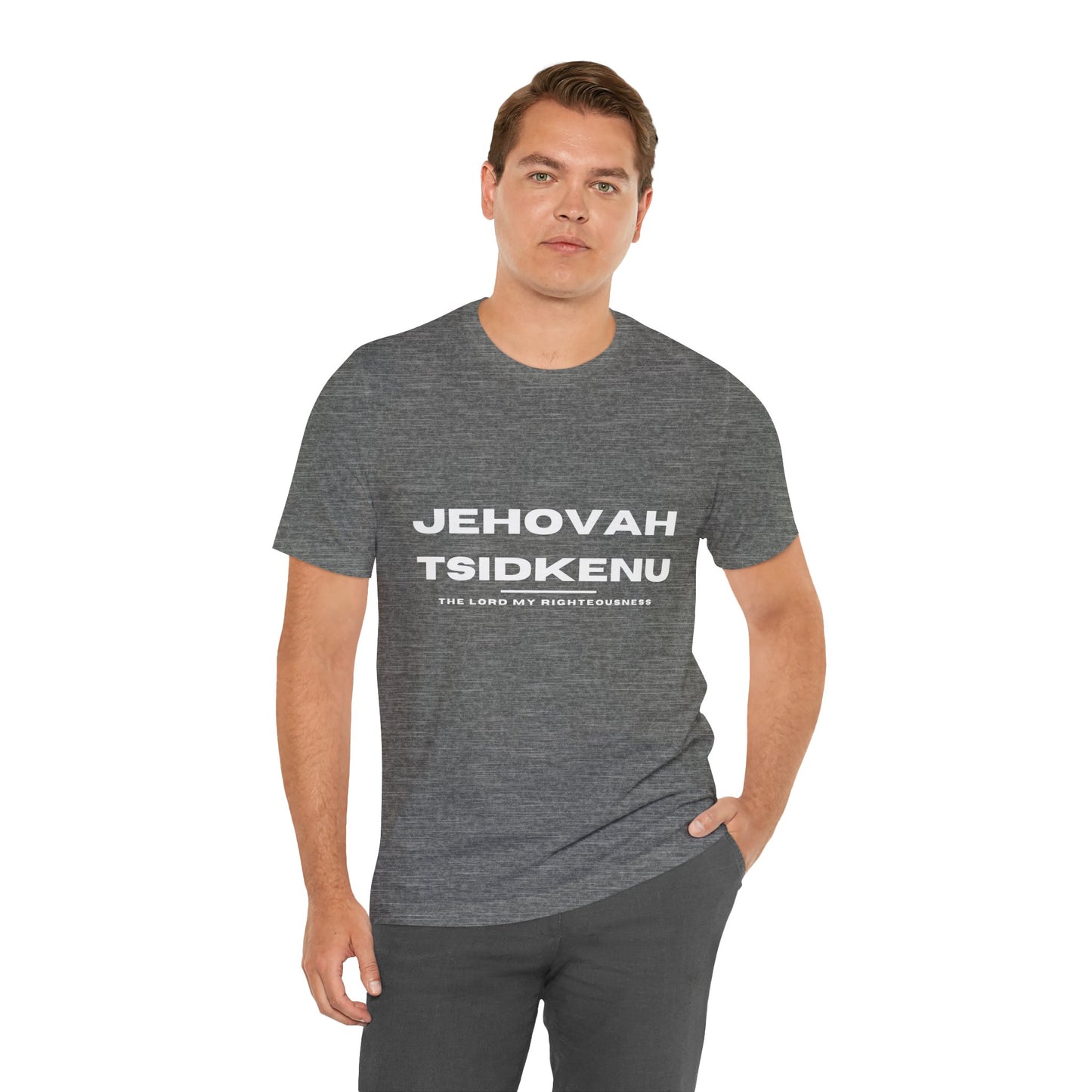 Names of God; Jehovah Tsidkenu Unisex Tee