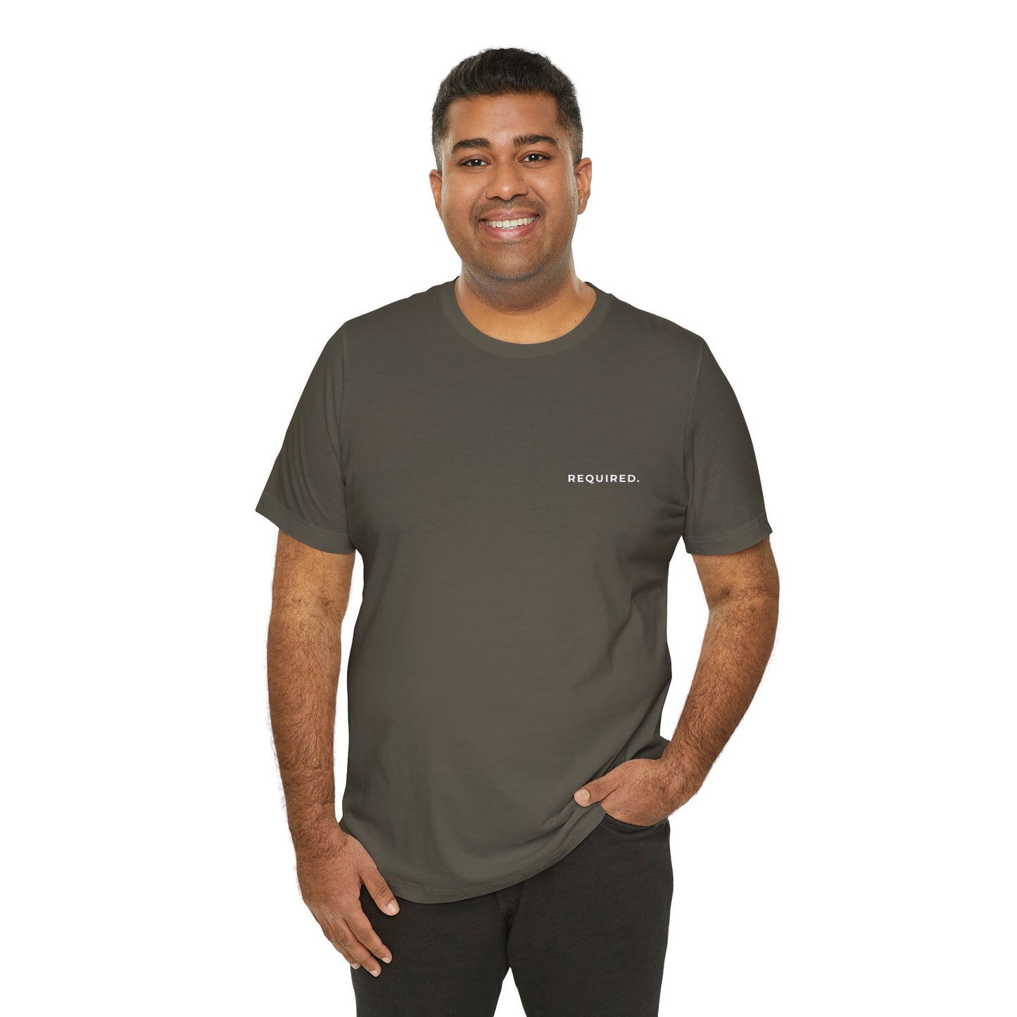 Required. — Micah 6:8 Minimalist Christian Tee