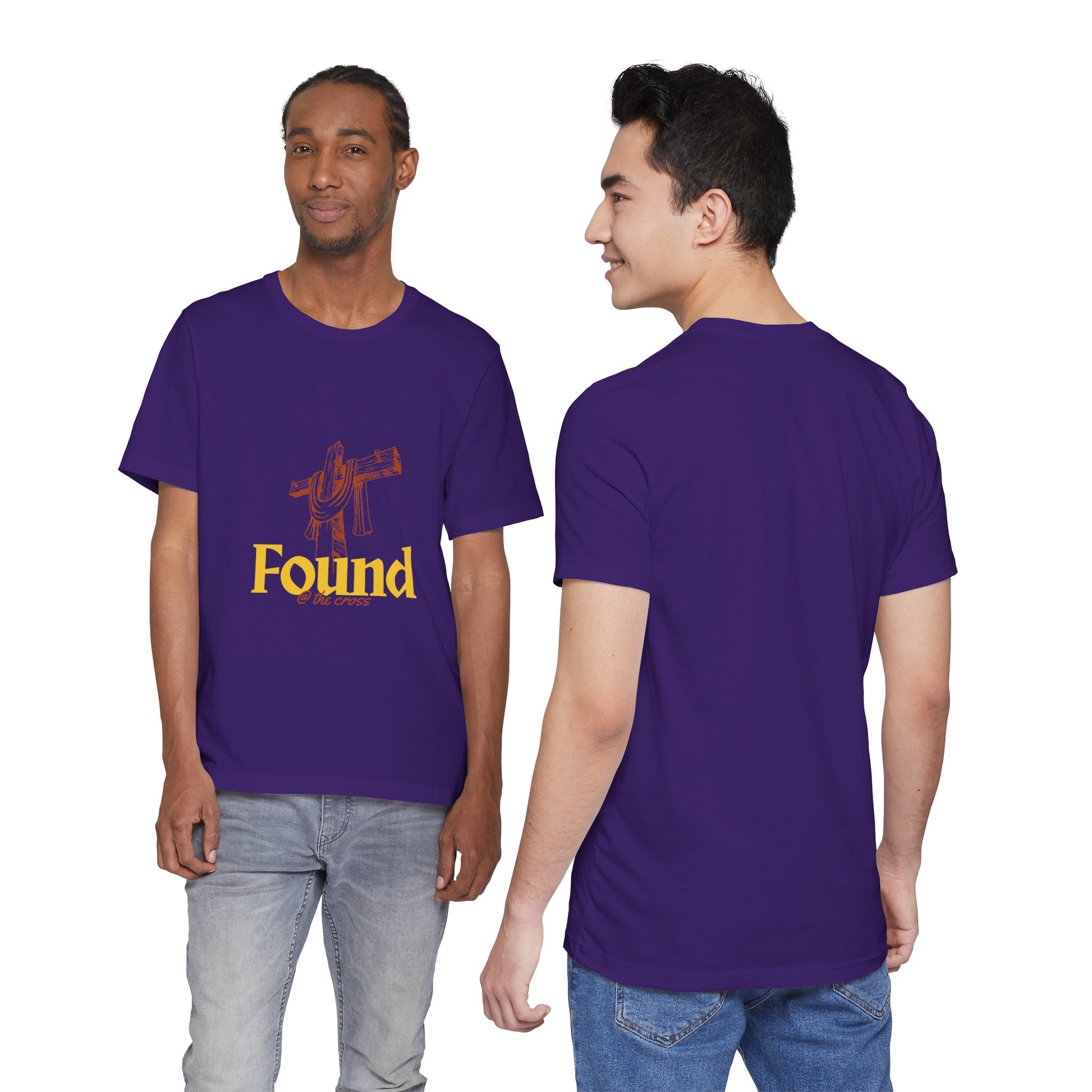 Found at the cross Christian t-shirt, lost and found in Christ message shirt