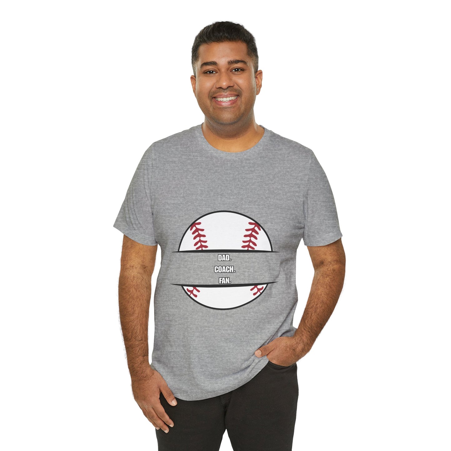 Baseball Dad T‑Shirt